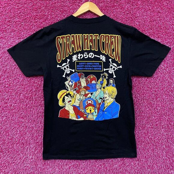 One piece Thousand Sunny Straw Hat Crew Anime T-Shirt M - Picture 4 of 6